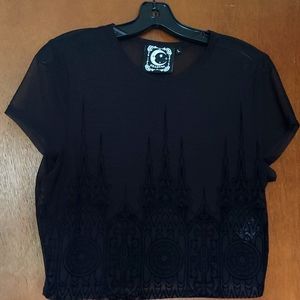 Killstar Sheer Crop Top